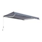 TRUUSK Luifel Aluminium Luifel Knikarmluifel 4m Zonwering Ba, Tuin en Terras, Verzenden, Nieuw
