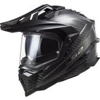 LS2 MX701 C Explorer Glans Carbon Adventure Helm, Motoren, Kleding | Motorhelmen, 3XL of groter, Nieuw met kaartje, Overige merken