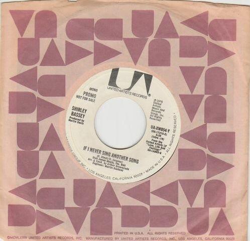 Shirley Bassey - If I never sing another song + (stereo v..., Cd's en Dvd's, Vinyl Singles, Verzenden