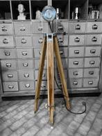 SB Mr Vintage - Staande lamp (2) - Hout, Messing, Staal,