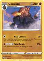 Coalossal 080/163 holo Battle Styles, Hobby en Vrije tijd, Verzamelkaartspellen | Pokémon, Ophalen of Verzenden, Nieuw, Losse kaart