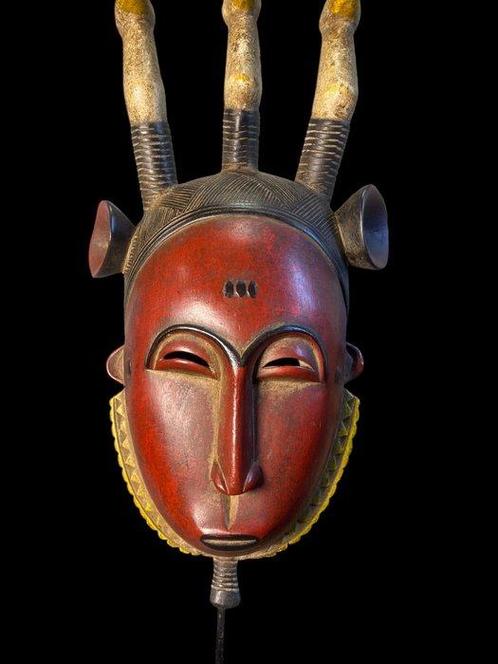 Masker - Yaoure 53 cm - Ivoorkust (Zonder Minimumprijs), Antiek en Kunst, Kunst | Niet-Westerse kunst