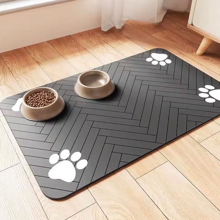 Water Absorberende Mat voor Honden en Katten - Nieuw - Zwart, Dieren en Toebehoren, Honden-accessoires, Nieuw, Verzenden