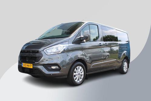 Ford Transit Custom 320 2.0 TDCI L2H1 Limited DC, Auto's, Bestelauto's, Onderhoudsboekje, Lease, Automaat, Overige kleuren, Financial lease