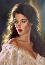 Sajed Ebrahimizade - Young Lady, Antiek en Kunst