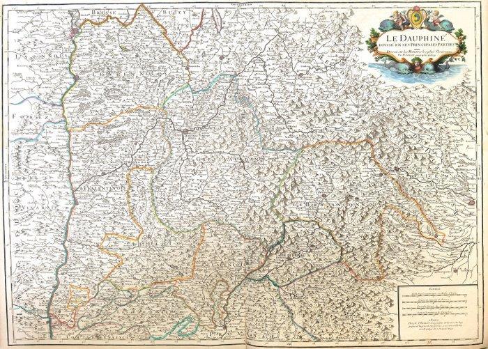 Frankrijk - Dauphiné, Auvergne Rhône Alpes; H. Jaillot - Le, Boeken, Atlassen en Landkaarten