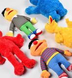 Kaws x Uniqlo - Pluche speelgoed Sesame Street (set) - V.S.
