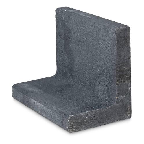 Betonnen L-element 50x30x40 zwart, Tuin en Terras, Bielzen en Borders, Nieuw, Beton, Ophalen of Verzenden
