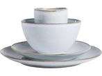 Mica Decorations Tabo Serviesset 4 Persoons - Grijs, Huis en Inrichting, Keuken | Servies, Verzenden, Nieuw