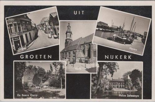 NIJKERK - Meerluik Groeten uit Nijkerk, Verzamelen, Ansichtkaarten | Nederland, Verzenden