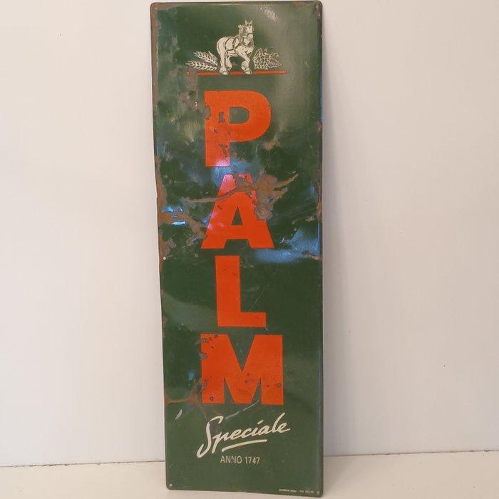 Emaillerie Belge - Speciale palm emaille - Emaille bord -, Antiek en Kunst, Antiek | Wandborden en Tegels