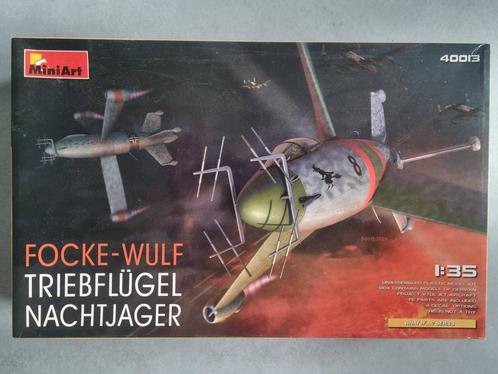 MiniArt 40013 Focke Wulf Triebflügel Nachtjager 1:35, Hobby en Vrije tijd, Modelbouw | Vliegtuigen en Helikopters, Verzenden