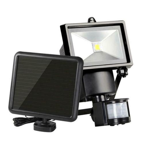 Solar LED breedstraler James I - Helder wit, Tuin en Terras, Buitenverlichting, Led, Minder dan 50 watt, Nieuw, Kunststof, Overige typen
