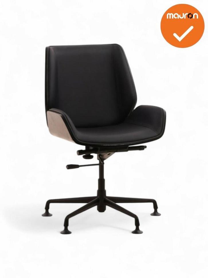 Vergaderstoel Charles - NIEUW - zwart kunstleer, Zakelijke goederen, Kantoor en Winkelinrichting | Kantoormeubilair en Inrichting