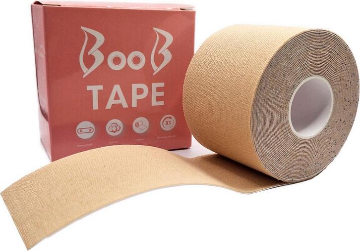 MIMATE® Boob Tape Lichte Huidskleur (5 meter, 5 cm breed..., Kleding | Dames, Ondergoed en Lingerie, Verzenden