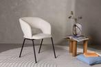 Eetkamerstoel - Hanna - Ivoor - Linnen - Jörn, Huis en Inrichting, Stoelen, Verzenden, Nieuw