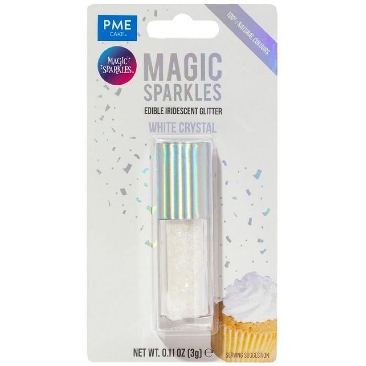 PME Magic Sparkles White Chrystal 3g, Hobby en Vrije tijd, Taarten en Cupcakes maken, Nieuw, Verzenden