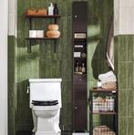 Hoge Badkamerkast 20 cm Breed – Met Lade en Deuren, Wit, Huis en Inrichting, Verzenden, Nieuw