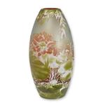A CAMEO GLASS VASE LILLY POND (Beeldjes - Decoratie), Antiek en Kunst, Verzenden