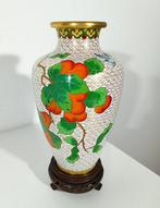 Vaas - Klassieke cloisonné vazen - Messing, cloisonné