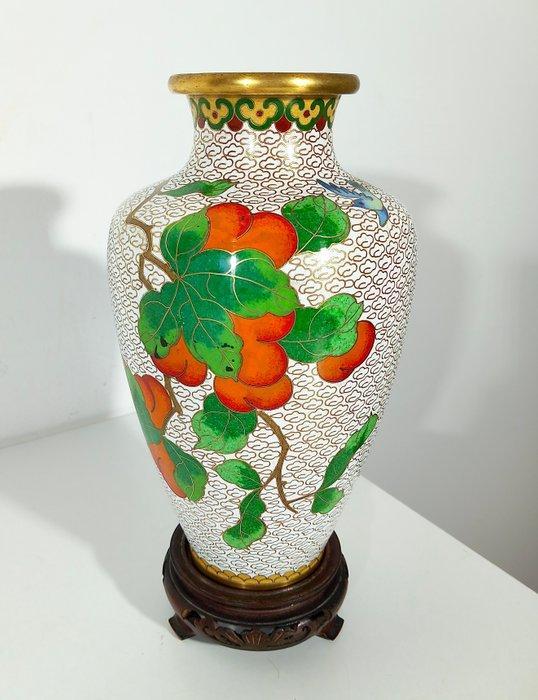 Vaas - Klassieke cloisonné vazen - Messing, cloisonné, Antiek en Kunst, Curiosa en Brocante