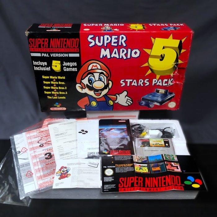 Nintendo - Super Nintendo (SNES) - Super Nintendo - Pack, Spelcomputers en Games, Spelcomputers | Overige Accessoires