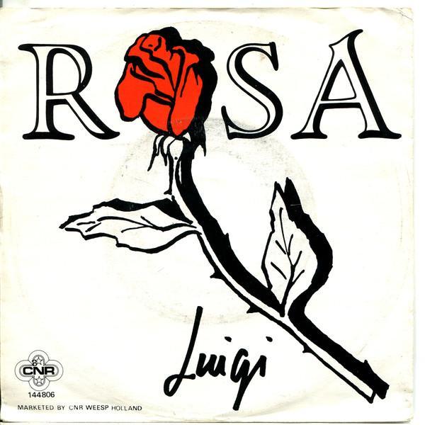 Single vinyl / 7 inch - Luigi - Rosa, Cd's en Dvd's, Vinyl Singles, Zo goed als nieuw, 7 inch, Pop, Verzenden