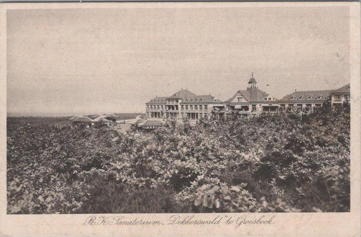 GROESBEEK - R. K. Sanatorium Dekkerswald te Groesbeek, Verzamelen, Ansichtkaarten | Nederland, Verzenden