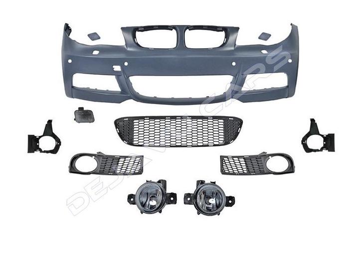 Sport Voorbumper voor BMW 1 Serie E82 / E88 / M Pakket, Auto diversen, Tuning en Styling, Ophalen of Verzenden