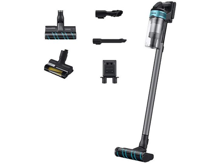 Samsung -  Jet 75e Care Steelstofzuiger  - Teal Mint, Witgoed en Apparatuur, Stofzuigers, Stofzuiger, Nieuw, Minder dan 1200 watt