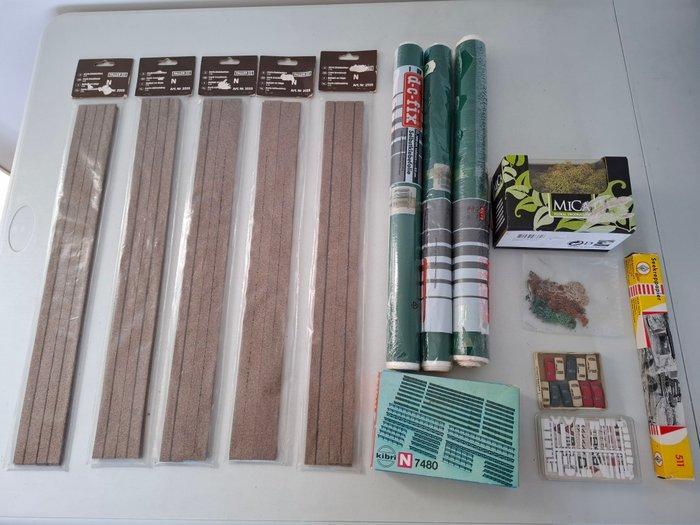 Faller, Kibri, Fleischmann N - Scenery - Modeltreinlandschap, Hobby en Vrije tijd, Modeltreinen | N-Spoor