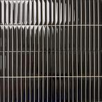 Wandtegel kitkat arrow zwart 1,5x10 cm wandtegel, Ophalen, Nieuw, 10 m² of meer, Wandtegels