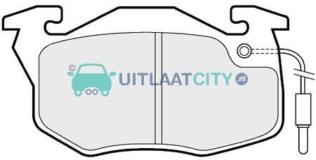 *Tip*  Remblokken PEUGEOT RENAULT, Auto-onderdelen, Uitlaatsystemen, Nieuw, Peugeot, Renault, Ophalen of Verzenden