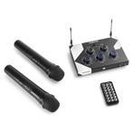 Vonyx AV510 karaokeset met twee draadloze microfoons, Audio, Tv en Foto, Karaoke-apparatuur, Verzenden, Nieuw