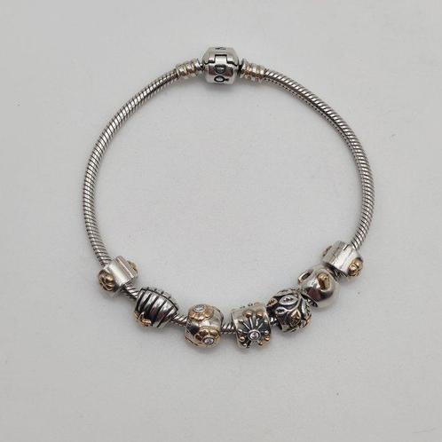 Zonder Minimumprijs - Pandora - Bedelarmband - 14 karaat, Sieraden, Tassen en Uiterlijk, Antieke sieraden