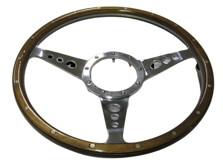 Volvo Stuurwiel hout PV544+Amazon+P1800+140 (zonder adapter), Auto-onderdelen, Overige Auto-onderdelen, Nieuw, Volvo, Verzenden