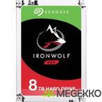 Seagate HDD NAS 3.5  8TB  ST8000VN004 IronWolf, Computers en Software, Harde schijven, Verzenden, Nieuw, Seagate