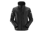 Veiling - Snickers softshell jack maat M zwart, Nieuw