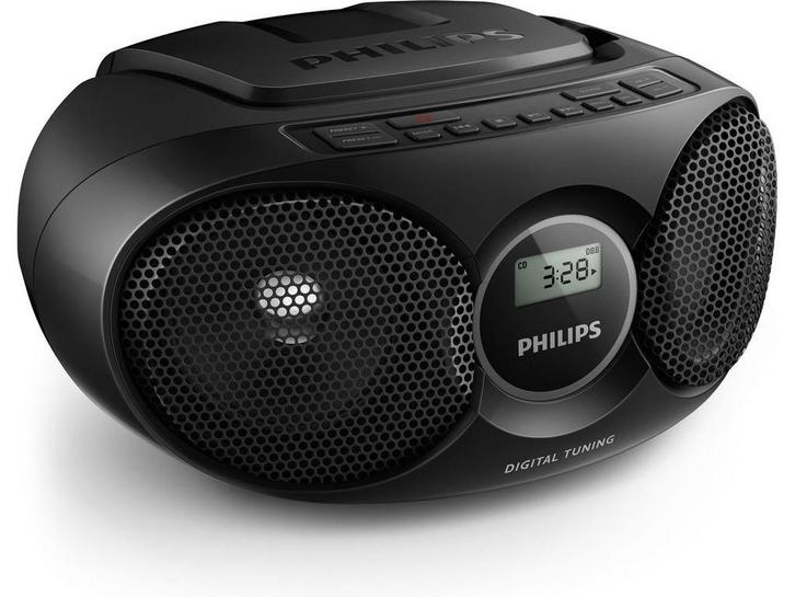 PHILIPS AZ215B - Radio/CD-speler - Dynamic Bass Boost -, Huis en Inrichting, Woonaccessoires | Overige, Zo goed als nieuw, Verzenden