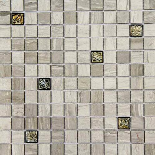 Mozaiek tegel grijs 30x30 cm, Doe-het-zelf en Verbouw, Tegels, Nieuw, 10 m² of meer, Ophalen of Verzenden