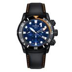 Edox - CO-1 Chronograph - 10242-TINNO-BUIN - Heren - 2020+, Nieuw