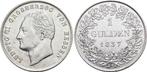 1 Gulden 1837 Hessen-darmstadt Ludwig Ii 1830-1848, Verzenden
