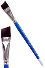 Blauwe Schmink Penseel Angle Nr.3/4, Verzenden, Nieuw