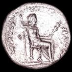 Romeinse Rijk. Tiberius (14-37 n.Chr.). Denarius Lugdunum