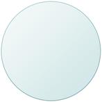 vidaXL Tafelblad rond 500 mm gehard glas, Huis en Inrichting, Tafels | Eettafels, Verzenden, Nieuw