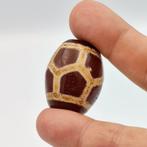 Oud-Tibetaans / Nepalees Geëmailleerd Agaat Kralen talisman, Antiek en Kunst