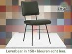 Leren eetkamerstoel Solid - Toledo Verde (donkergroen) -, Huis en Inrichting, Stoelen, Overige kleuren, Nieuw, Leer, Ophalen of Verzenden