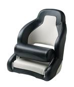 Vetus stuurstoel Pilot zwart/wit op voorraad -BOOTSTOELEN.NL, Watersport en Boten, Ophalen of Verzenden, Nieuw, Interieur en Kussens