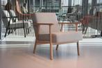 Havee Moduss design fauteuil model Easy in stof., Huis en Inrichting, Fauteuils, Nieuw, Ophalen of Verzenden, Hout