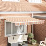 vidaXL Inklapbaar Zonnescherm Multikleur 350 x 200 cm, Tuin en Terras, Zonneschermen, Verzenden, Nieuw